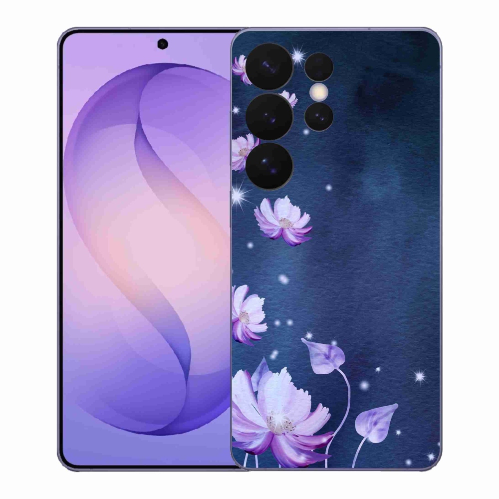 Gél borítás mmCase Samsung Galaxy S26 Ultra - hulló virágok