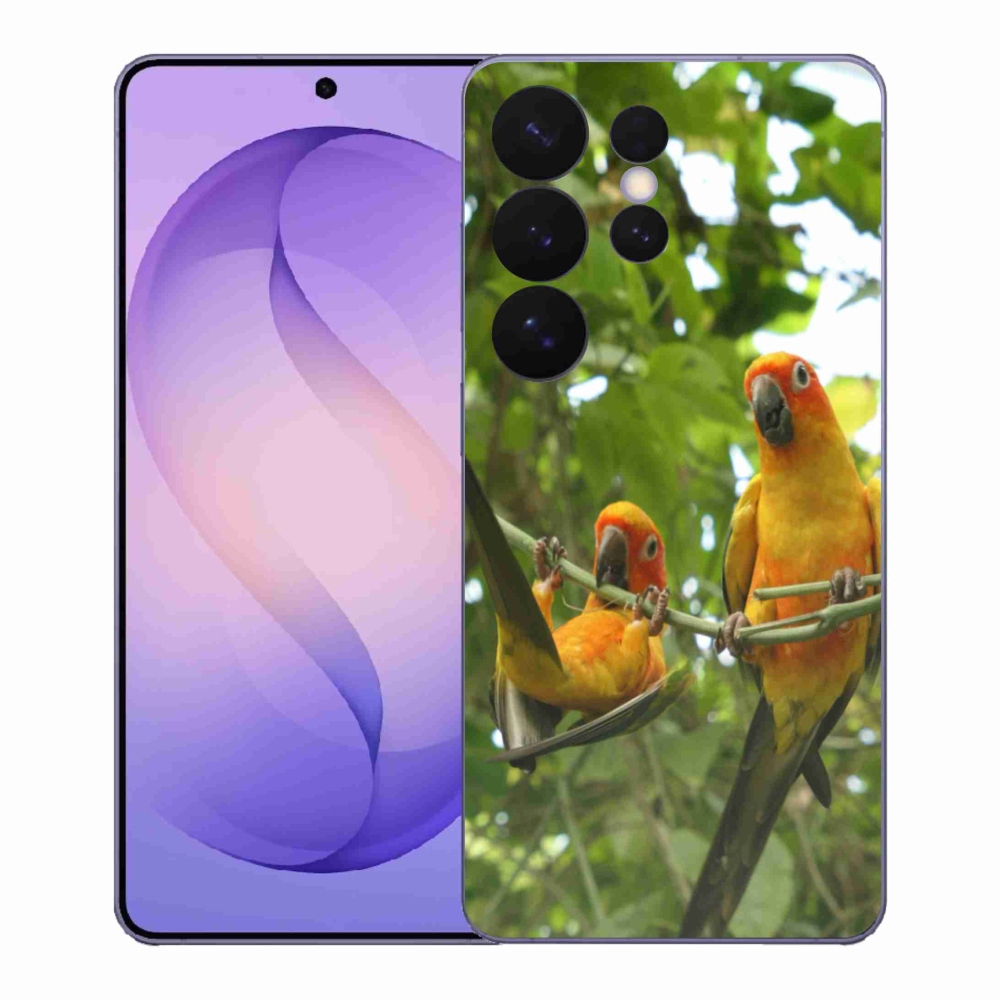 Gél borítás mmCase Samsung Galaxy S26 Ultra - papagájok aratingy