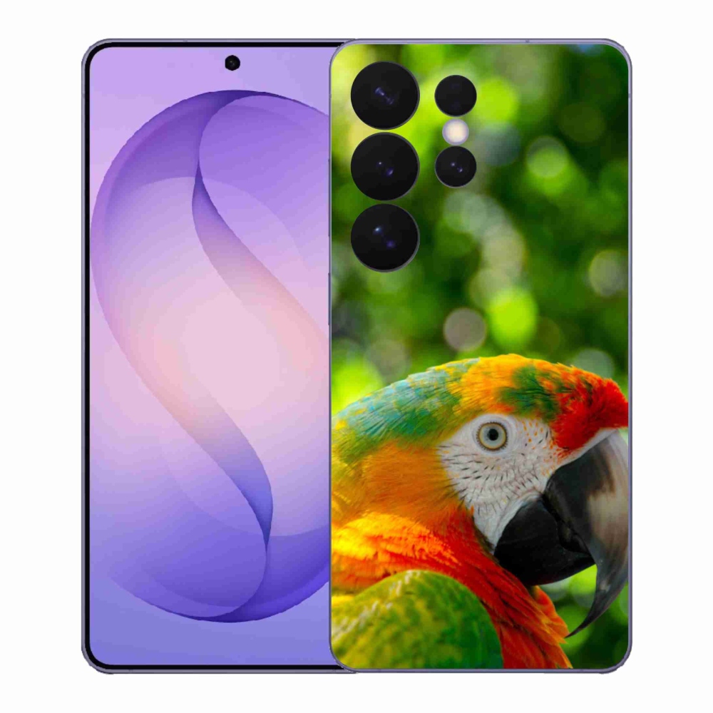Gél borítás mmCase Samsung Galaxy S26 Ultra készülékhez - papagáj ara 3