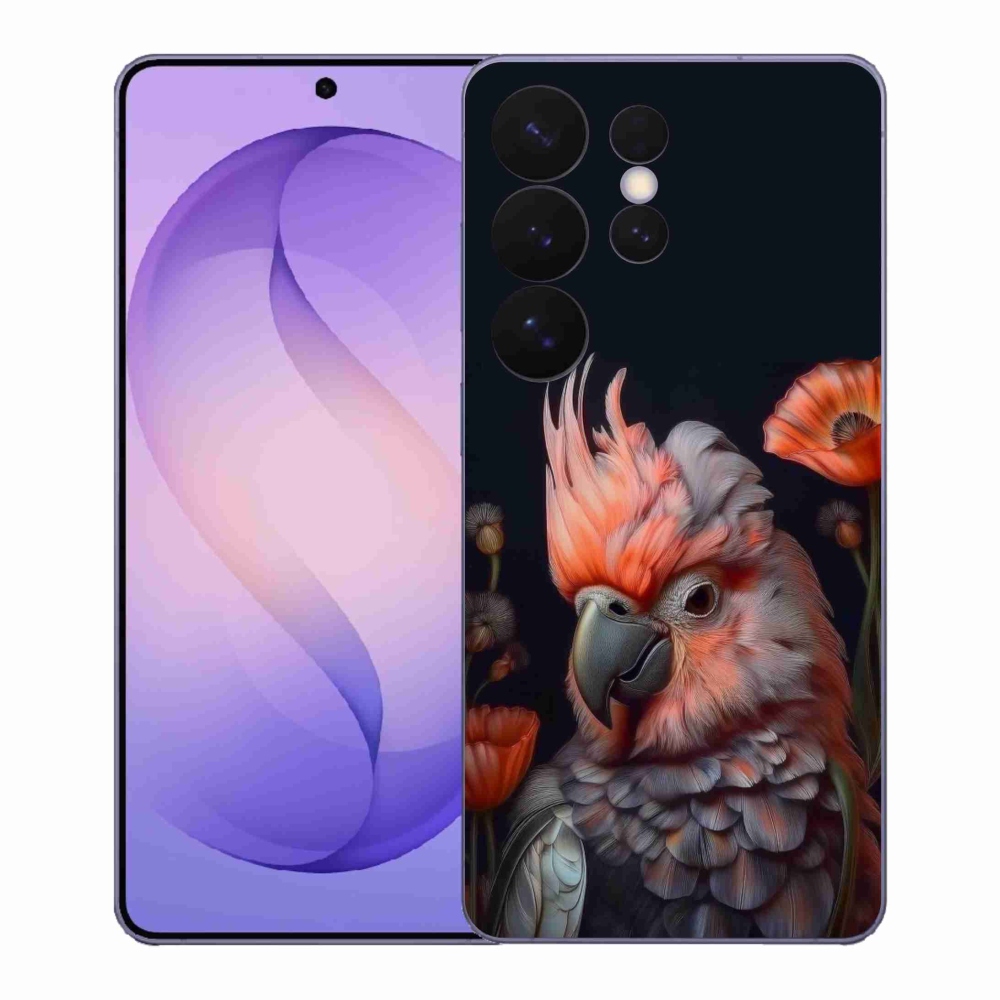 Gél borító mmCase Samsung Galaxy S26 Ultra - papagáj kakadu színekben