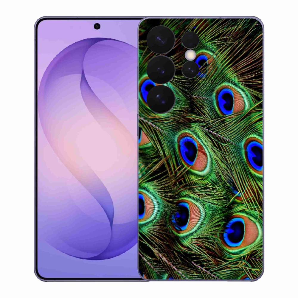 Zselés borítás mmCase Samsung Galaxy S26 Ultra készülékhez - pávatoll