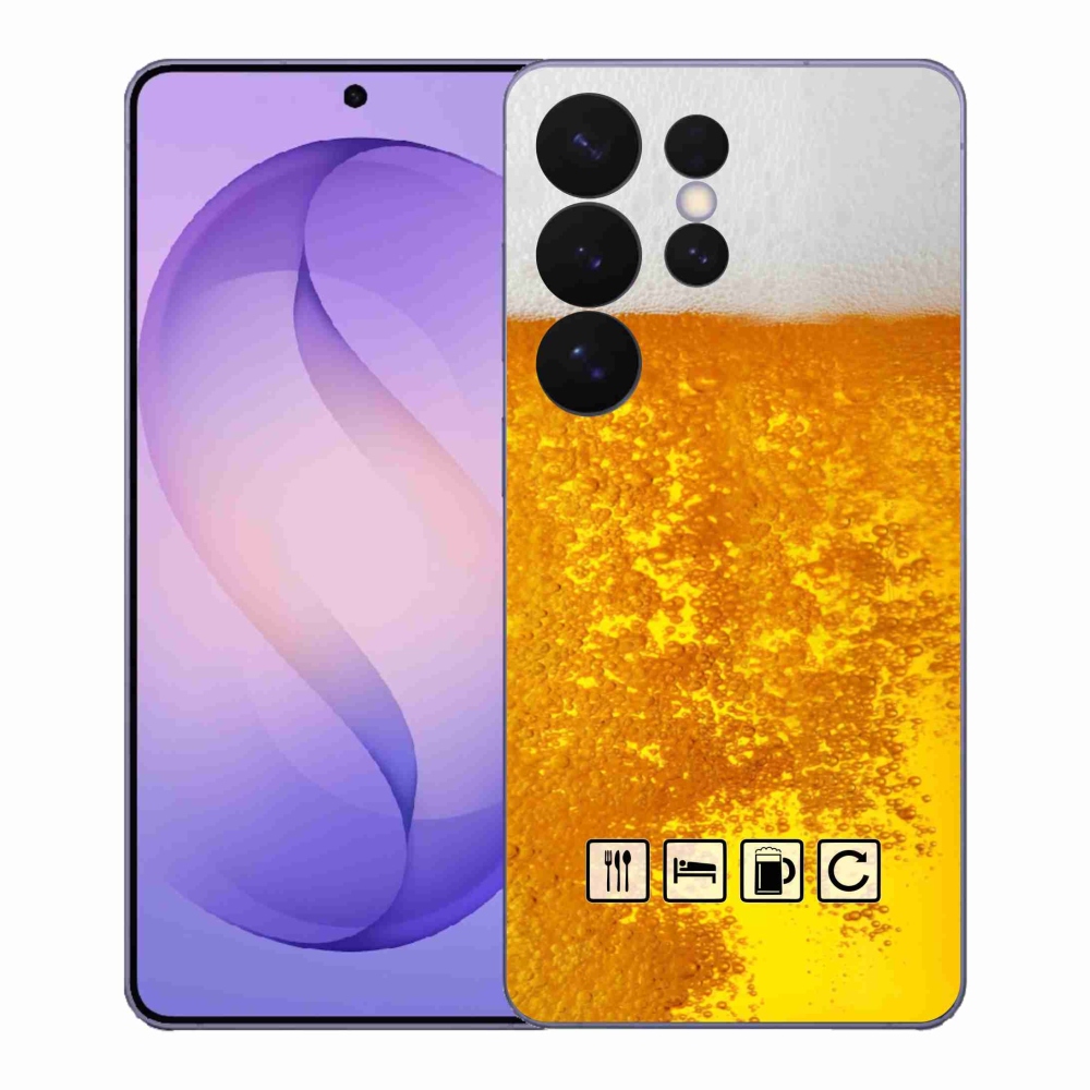 Gél borítás mmCase Samsung Galaxy S26 Ultra - sör motívum 3
