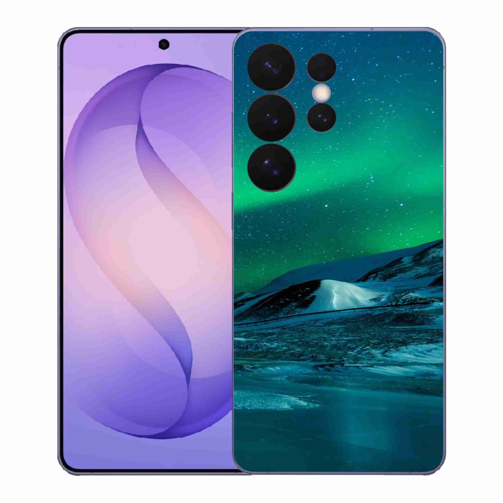 Gél borítás mmCase Samsung Galaxy S26 Ultra - sarki fény - borealis aurora