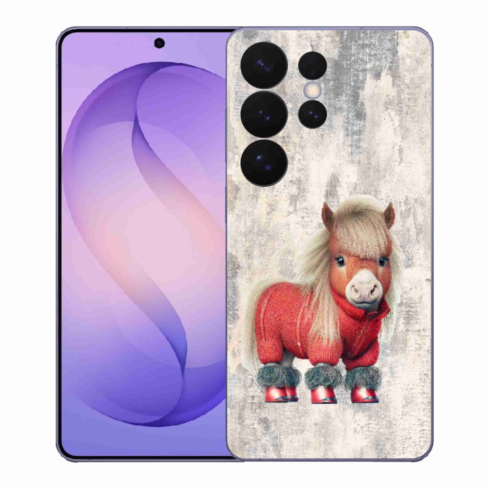 Gél borítás mmCase Samsung Galaxy S26 Ultra - póni pulóverben