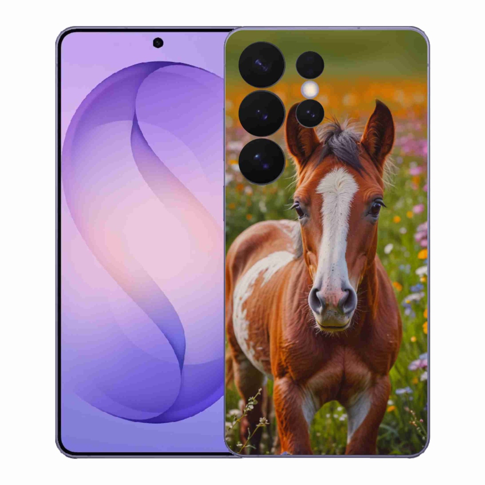Gél borítás mmCase Samsung Galaxy S26 Ultra - aranyos csikó
