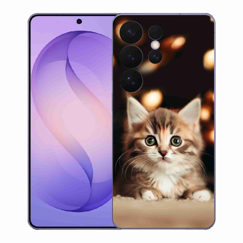 Gél borítás mmCase Samsung Galaxy S26 Ultra - aranyos cica 2