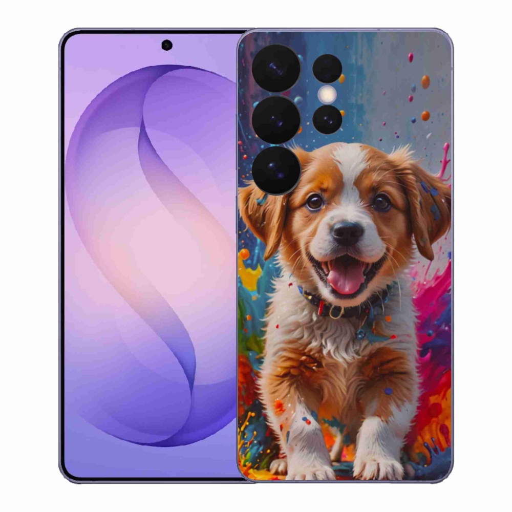 Gél borítás mmCase Samsung Galaxy S26 Ultra - aranyos kiskutya 3