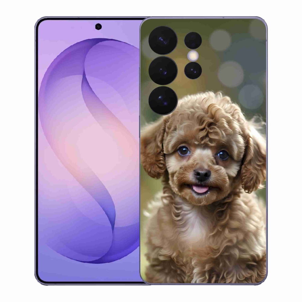 Gél borítás mmCase Samsung Galaxy S26 Ultra készülékhez - aranyos uszkár