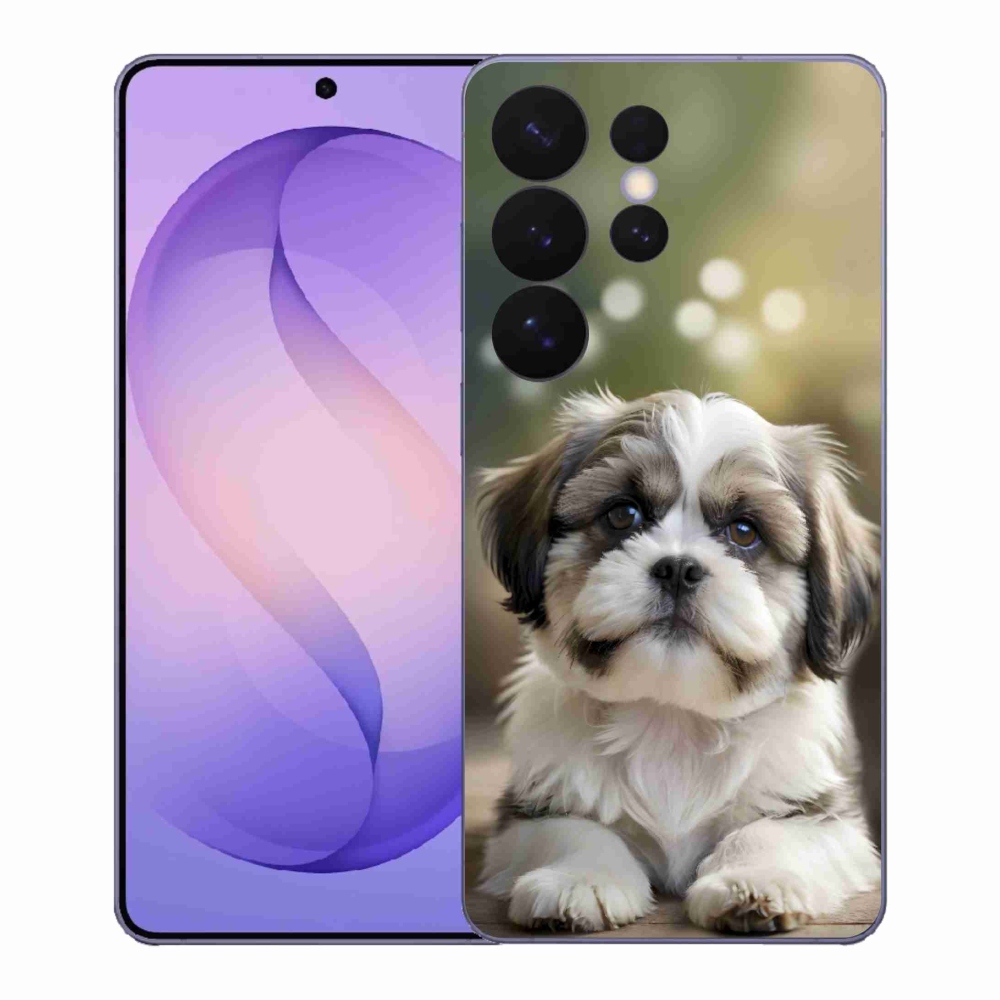 Gél borítás mmCase Samsung Galaxy S26 Ultra - aranyos shih-tzu