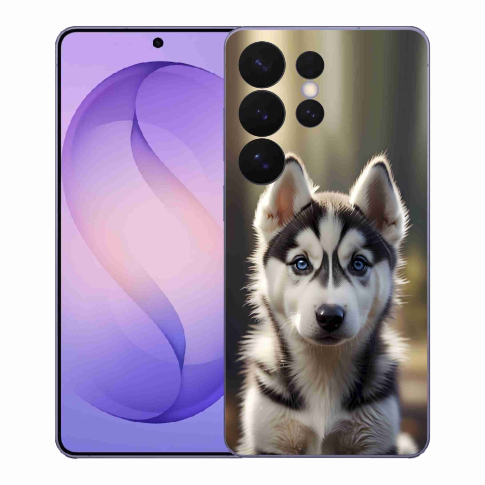 Gél borítás mmCase Samsung Galaxy S26 Ultra - aranyos szibériai husky