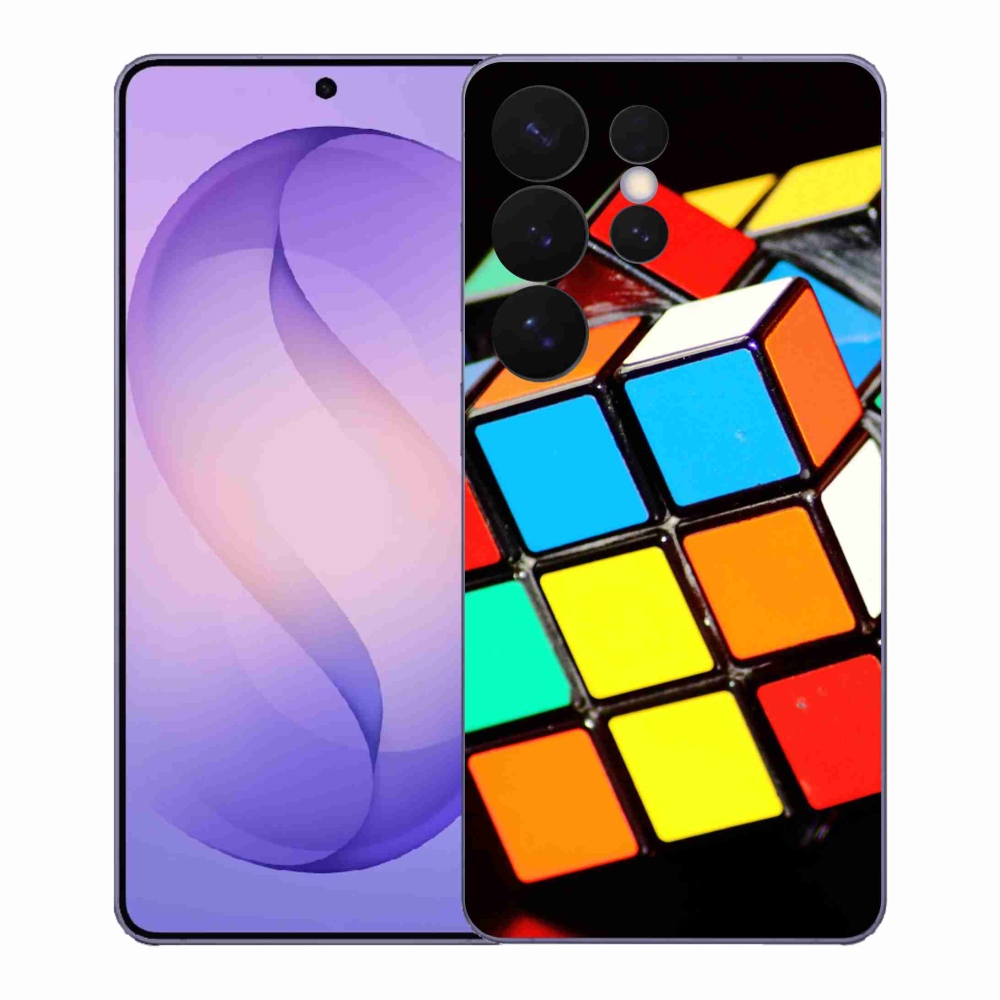 Gél borítás mmCase Samsung Galaxy S26 Ultra készülékhez - Rubik-kocka