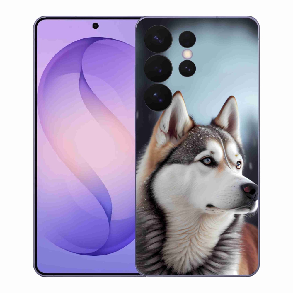 Gél borítás mmCase Samsung Galaxy S26 Ultra készülékhez - Szibériai husky