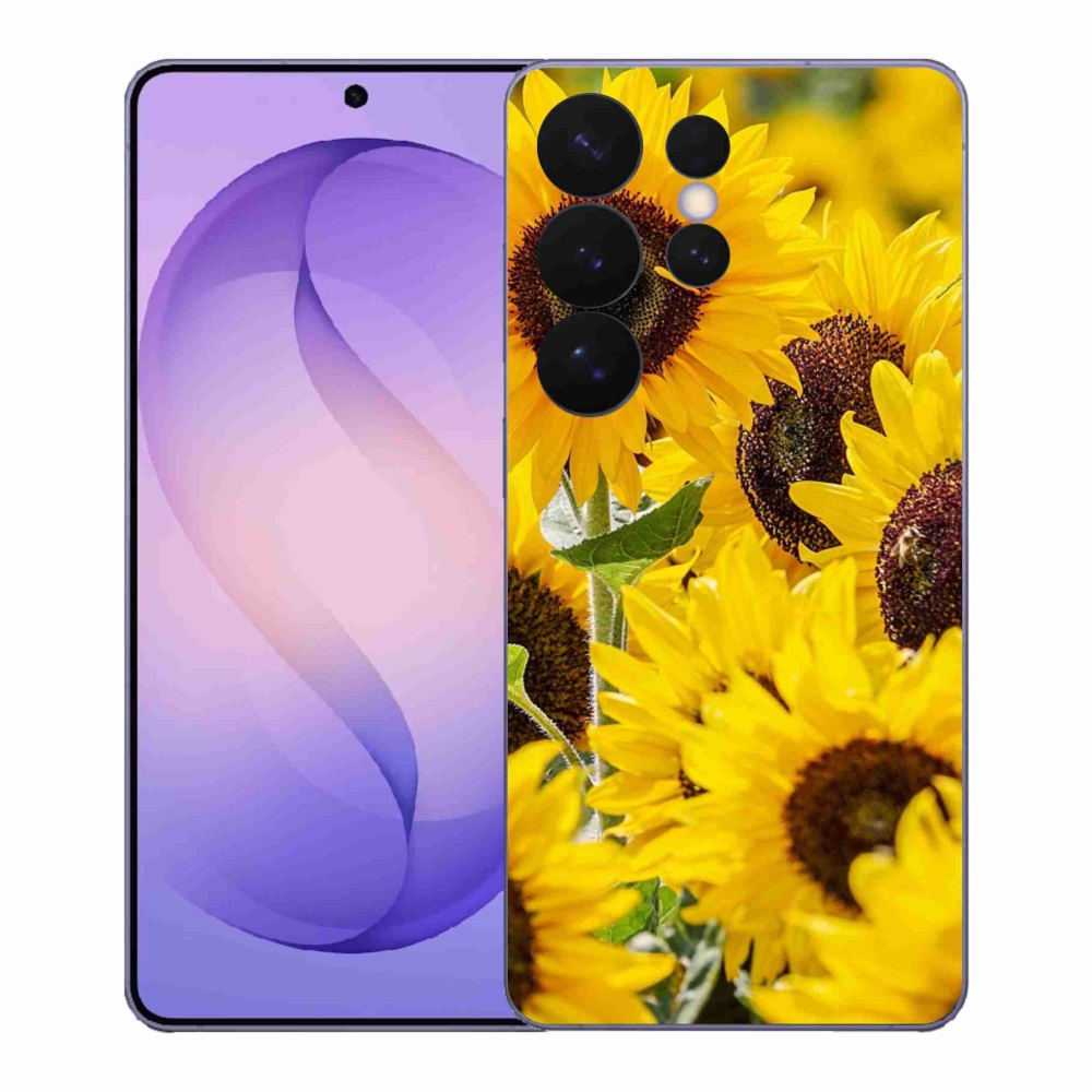 Zselés borítás mmCase Samsung Galaxy S26 Ultra készülékhez - Napraforgó