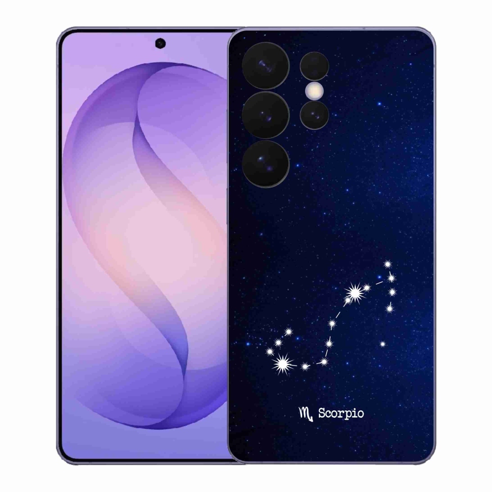 Gél borítás mmCase Samsung Galaxy S26 Ultra - Skorpió csillagképhez
