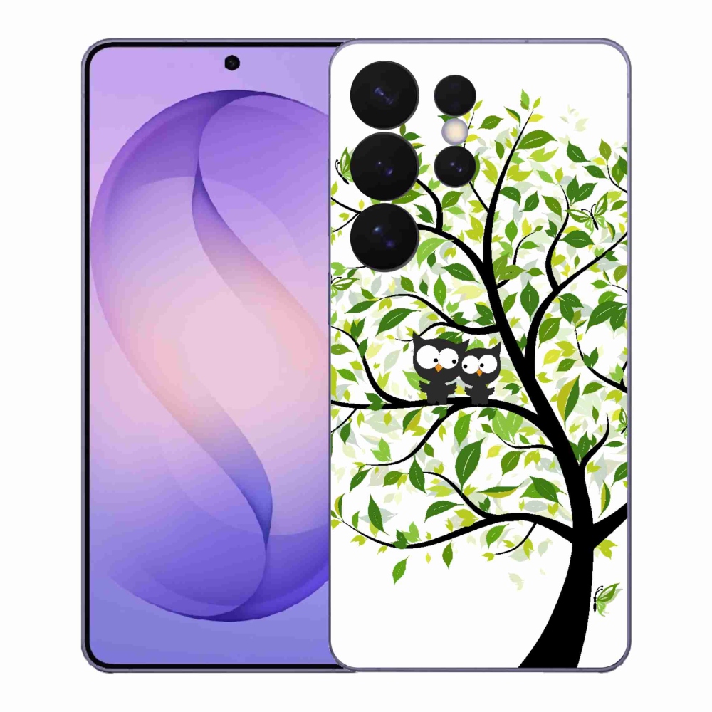 Gél borítás mmCase Samsung Galaxy S26 Ultra készülékhez - baglyok a fán