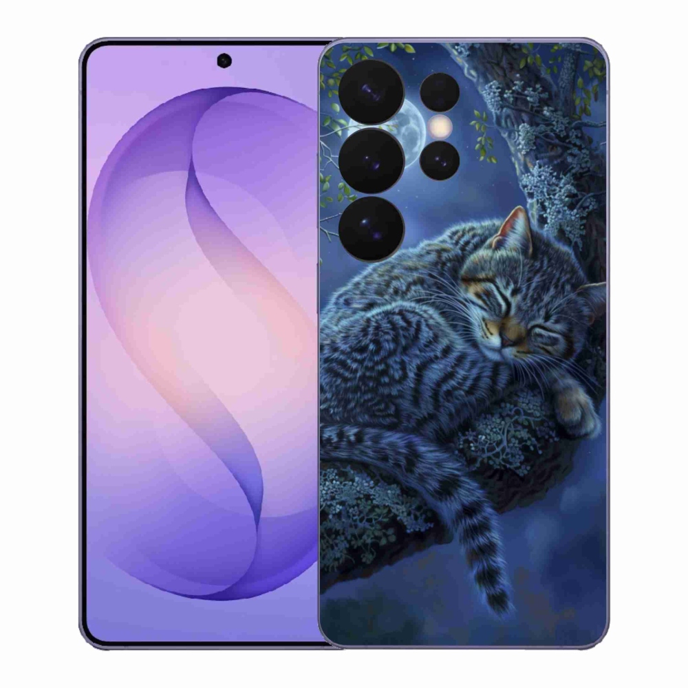 Gél borító mmCase Samsung Galaxy S26 Ultra - alvó macska - Samsung Galaxy S26 Ultra számára