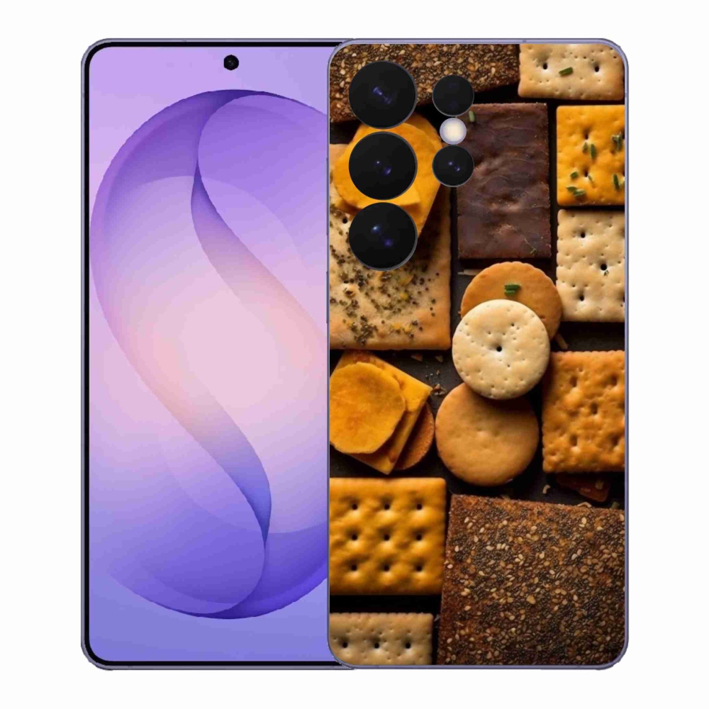 Zselés borítás mmCase Samsung Galaxy S26 Ultra készülékhez - kekszek