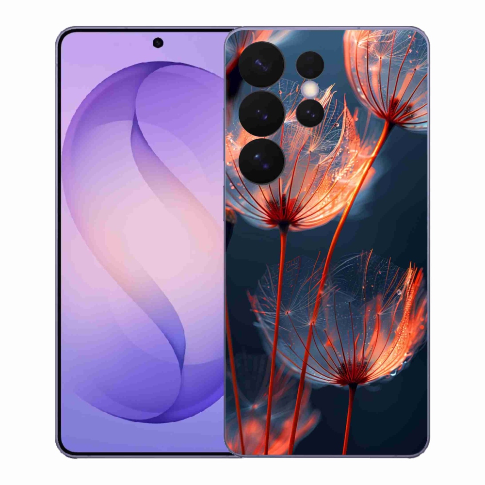 Gél borítás mmCase Samsung Galaxy S26 Ultra - világító pehely