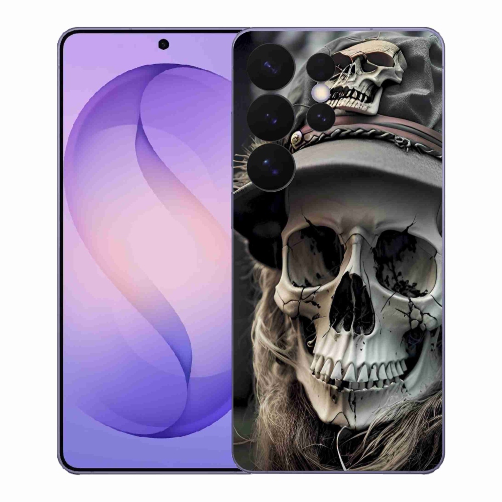 Zselés borítás mmCase Samsung Galaxy S26 Ultra - sötét koponya