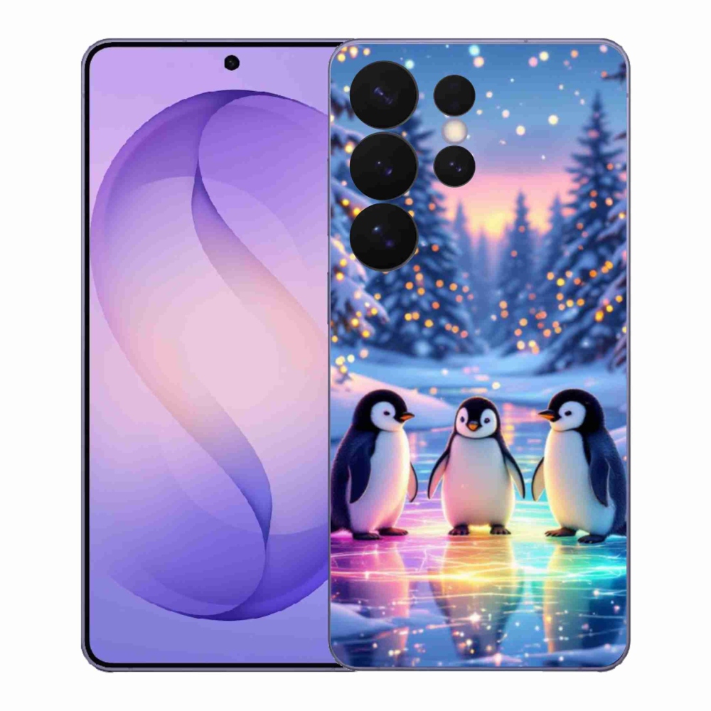 Zselés borítás mmCase Samsung Galaxy S26 Ultra - pingvinekhez
