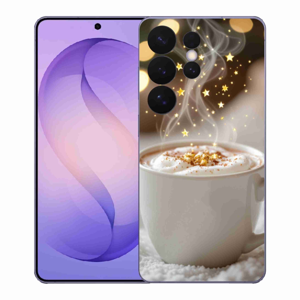 Gél borítás mmCase Samsung Galaxy S26 Ultra - Karácsonyi forró ital