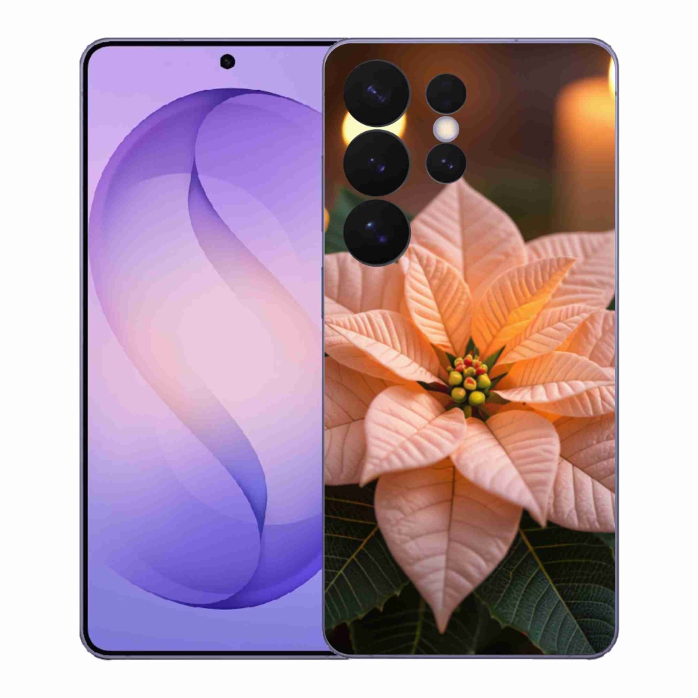 Gél borítás mmCase Samsung Galaxy S26 Ultra készülékhez - mikulásvirág