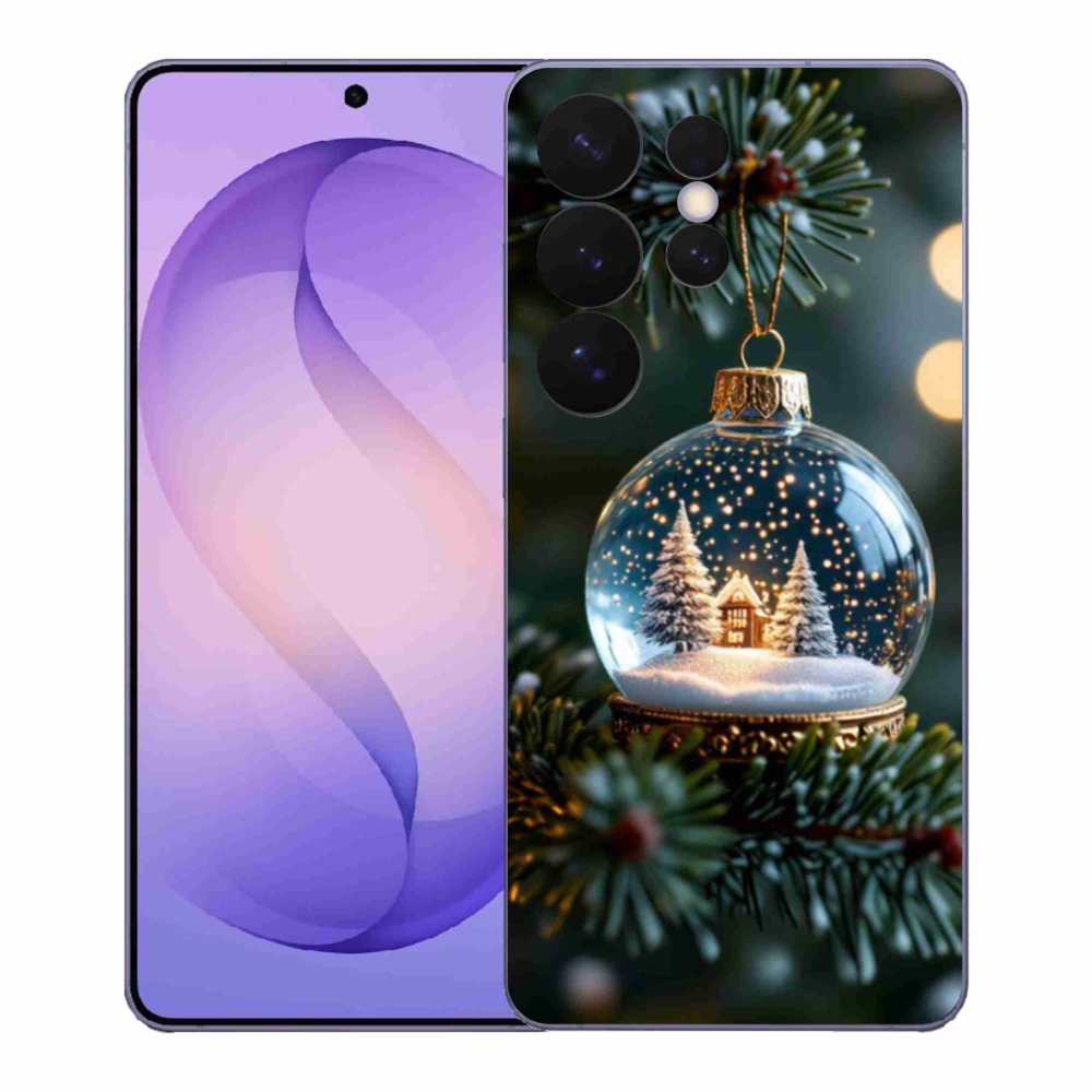 Gél borító mmCase Samsung Galaxy S26 Ultra - Karácsonyi gömbök 2