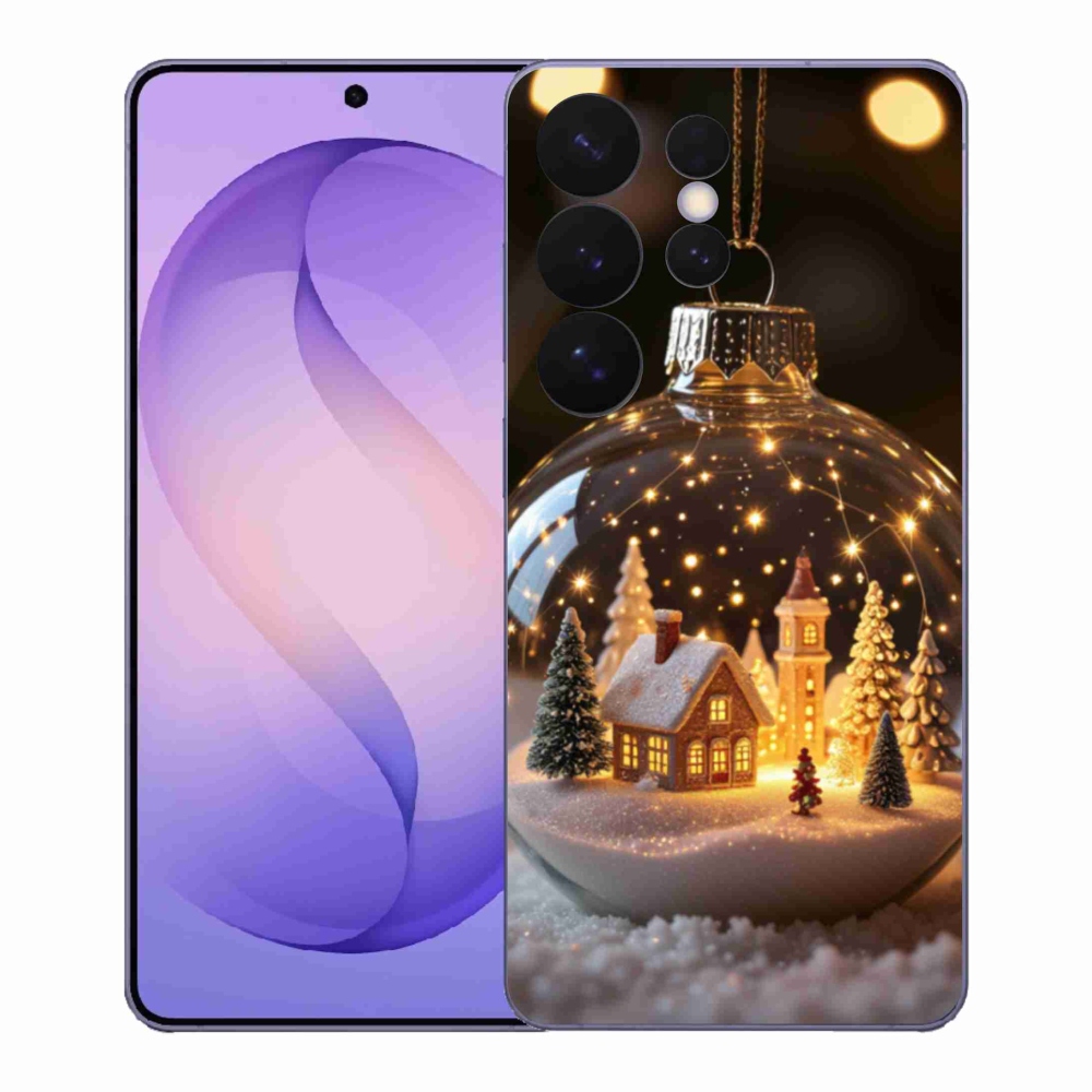 Gél borító mmCase Samsung Galaxy S26 Ultra - Karácsonyi gömbök 3