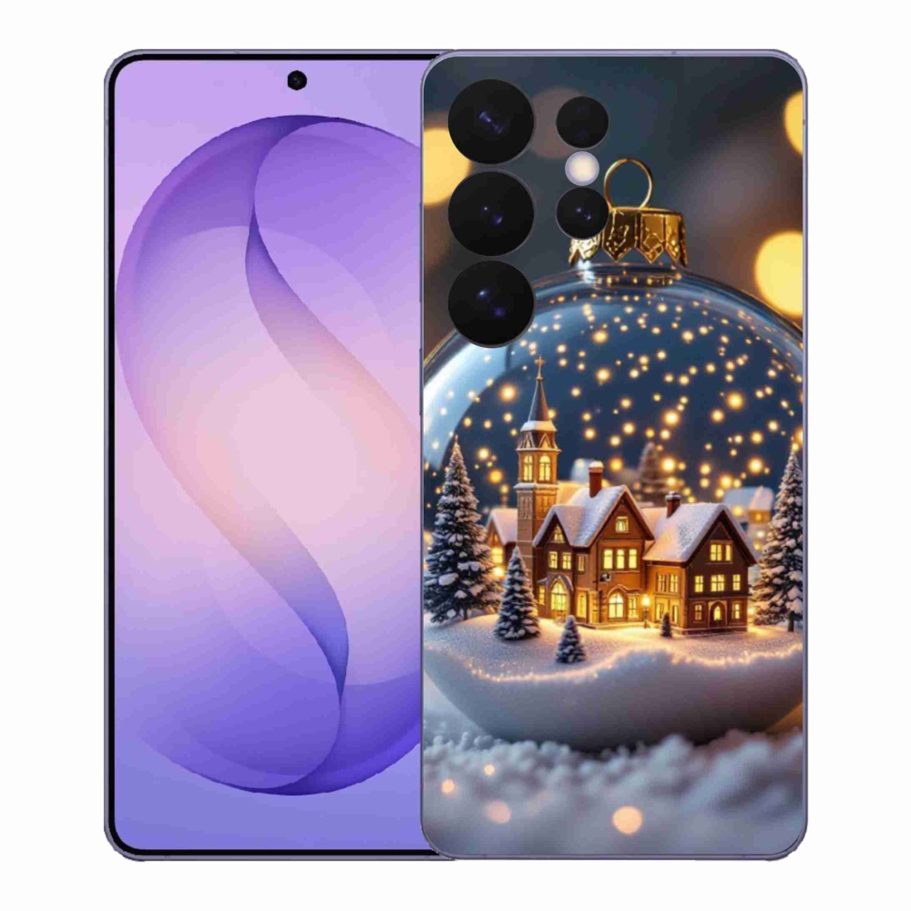 Gél borító mmCase Samsung Galaxy S26 Ultra - Karácsonyi gömbök 4