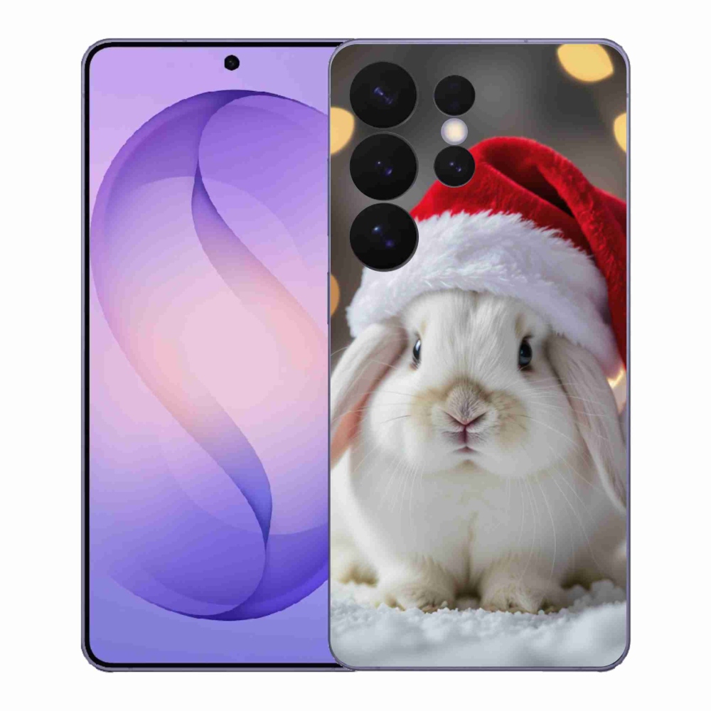 Gél borítás mmCase Samsung Galaxy S26 Ultra - Karácsonyi nyúl
