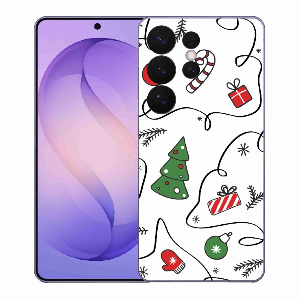 Gél borító mmCase Samsung Galaxy S26 Ultra készülékhez - karácsonyi motívumok