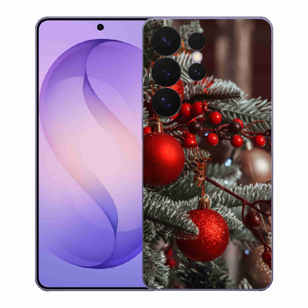 Gél borítás mmCase Samsung Galaxy S26 Ultra - karácsonyi dekoráció 2