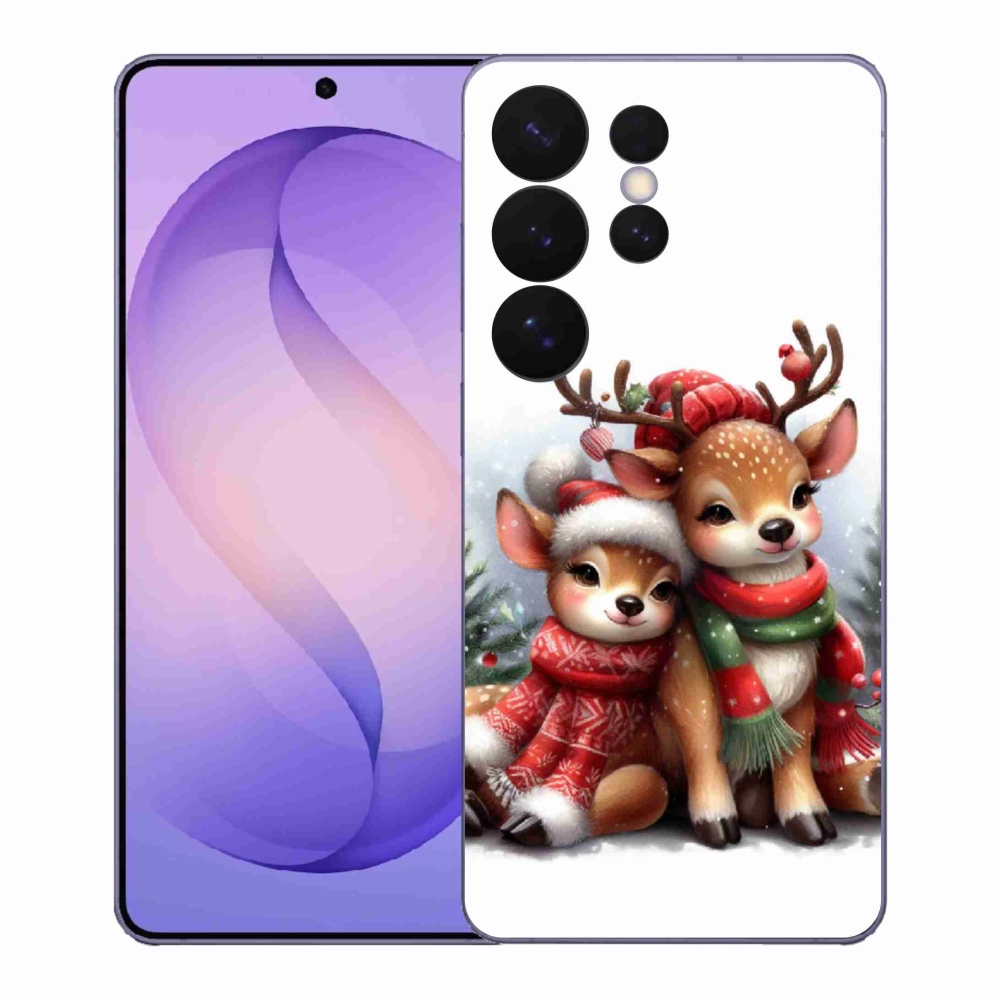 Gél borítás mmCase Samsung Galaxy S26 Ultra készülékhez - karácsonyi rénszarvas