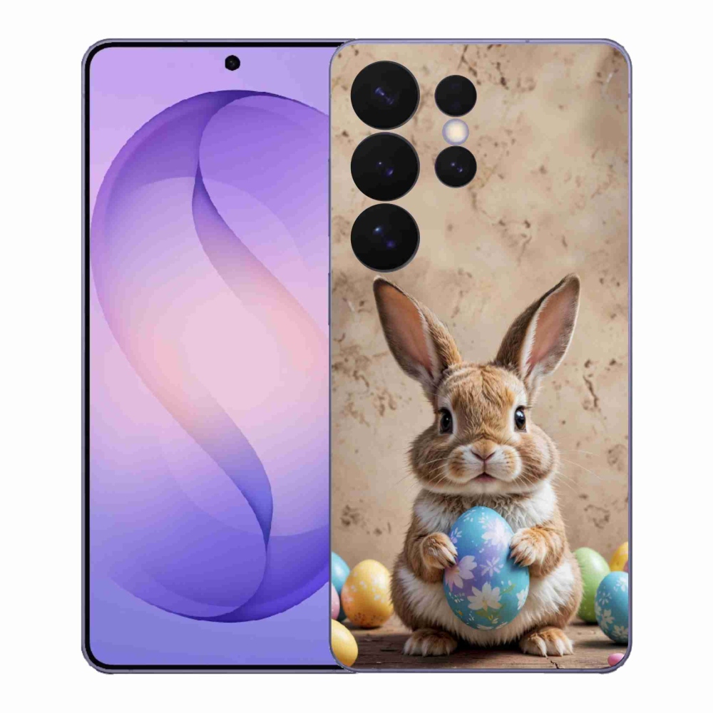 Gél borítás mmCase Samsung Galaxy S26 Ultra - Húsvéti nyuszi