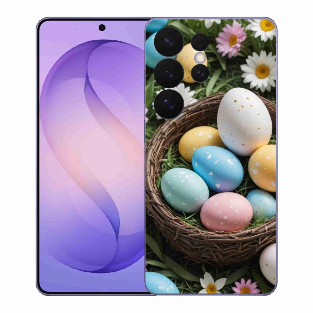 Gél védőhuzat mmCase Samsung Galaxy S26 Ultra - Húsvéti tojások 2
