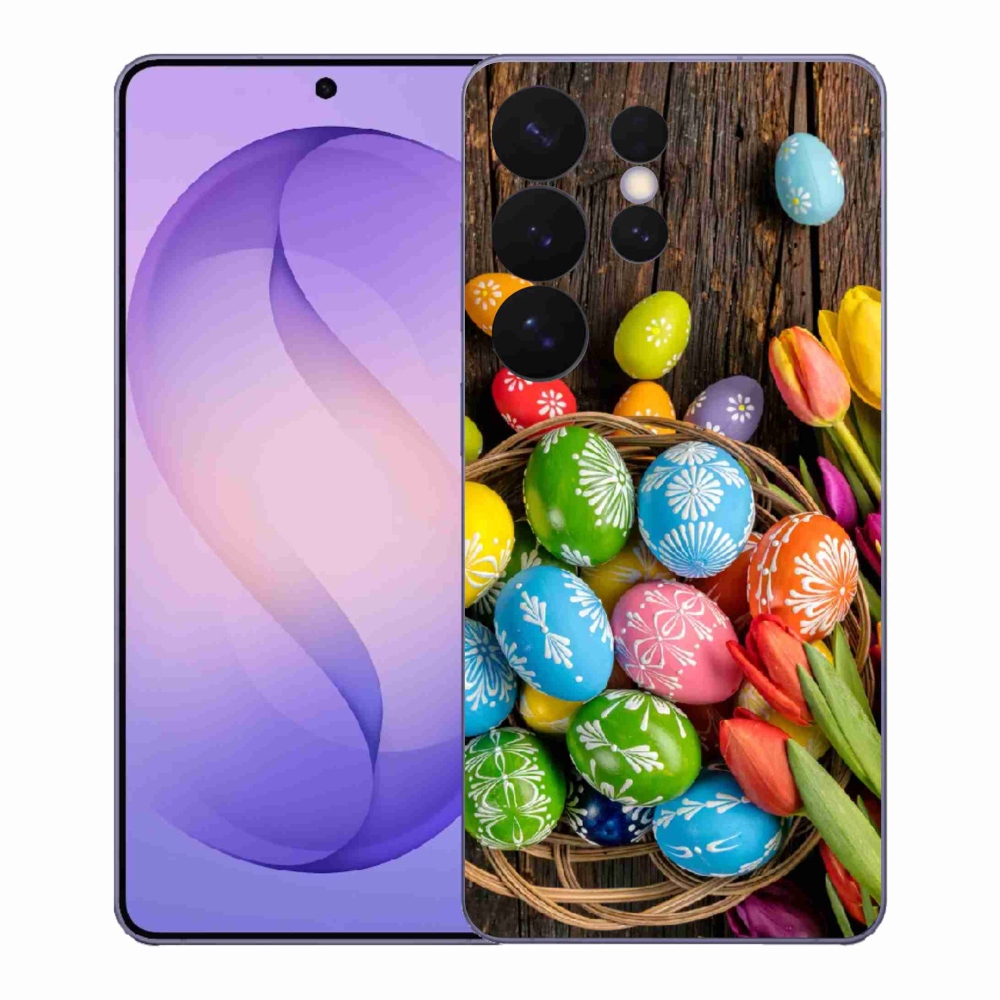 Gél védőhuzat mmCase Samsung Galaxy S26 Ultra - Húsvéti tojás