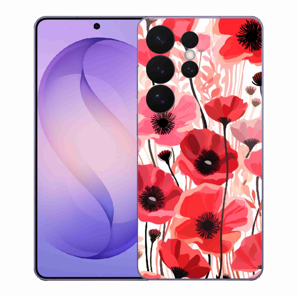 Gél védőhuzat mmCase Samsung Galaxy S26 Ultra - mákos 1