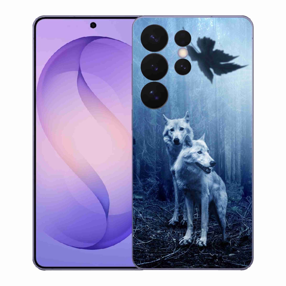 Gél borítás mmCase Samsung Galaxy S26 Ultra - farkasok az erdőben