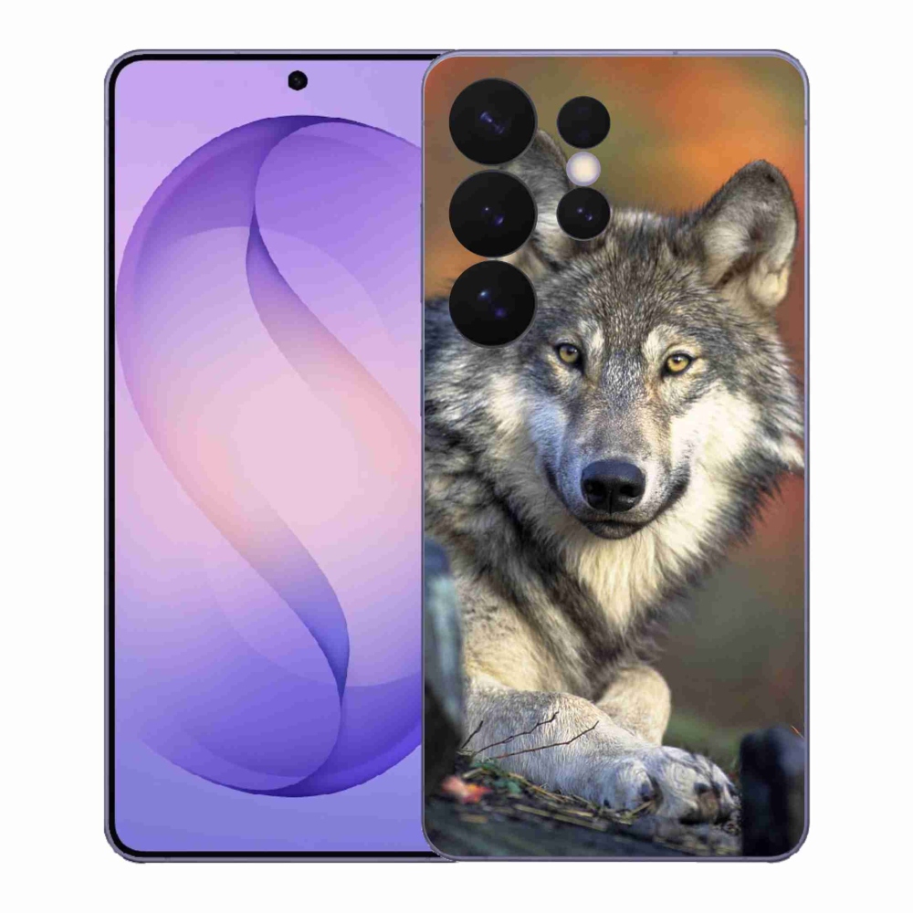 Gél borítás mmCase Samsung Galaxy S26 Ultra - farkas