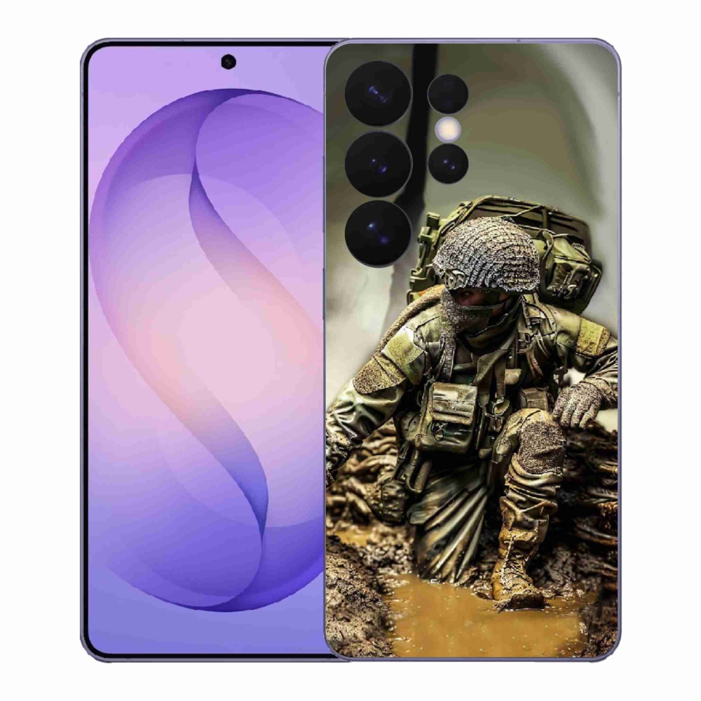 Gél borítás mmCase Samsung Galaxy S26 Ultra - katonás