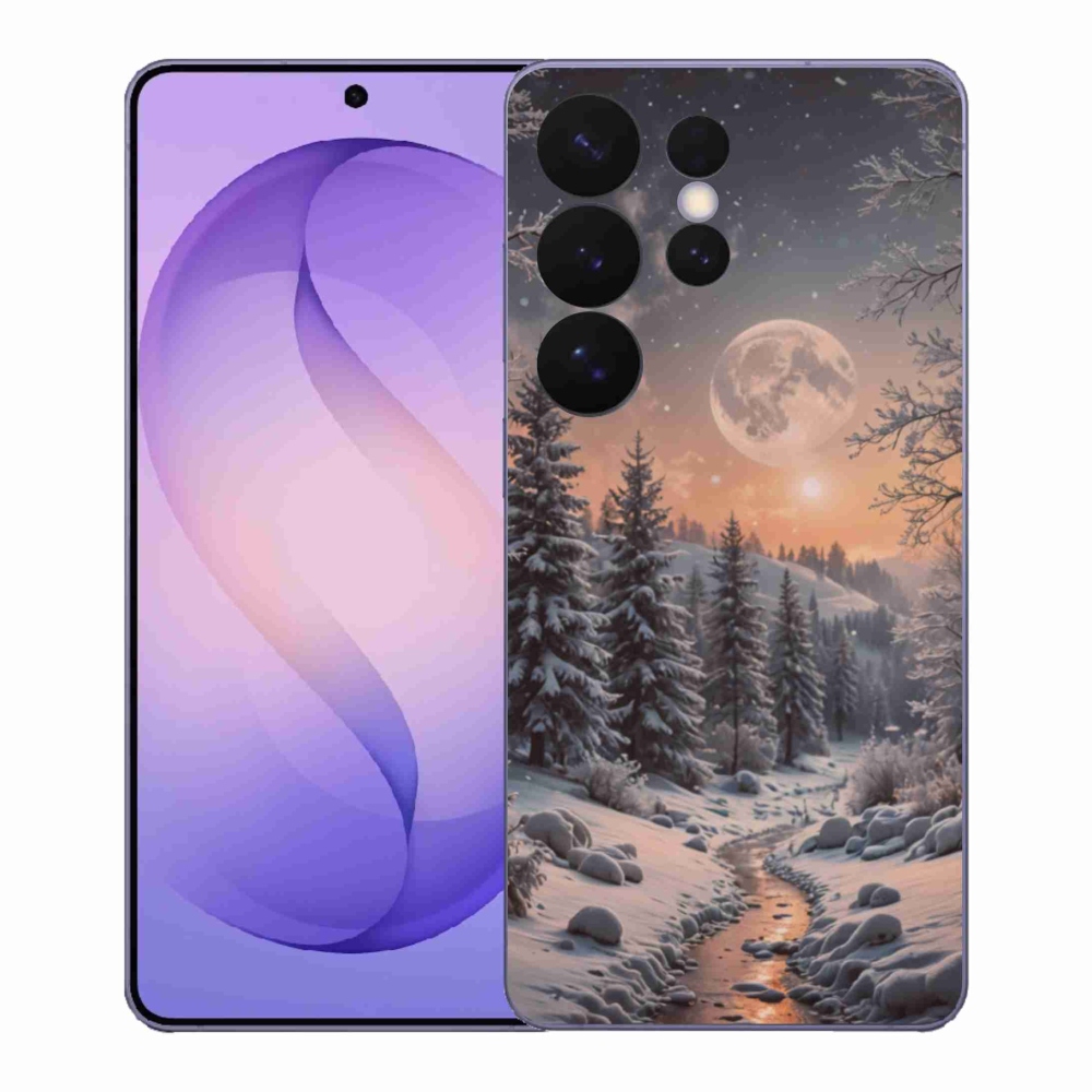 Gél borító mmCase Samsung Galaxy S26 Ultra - téli táj 2