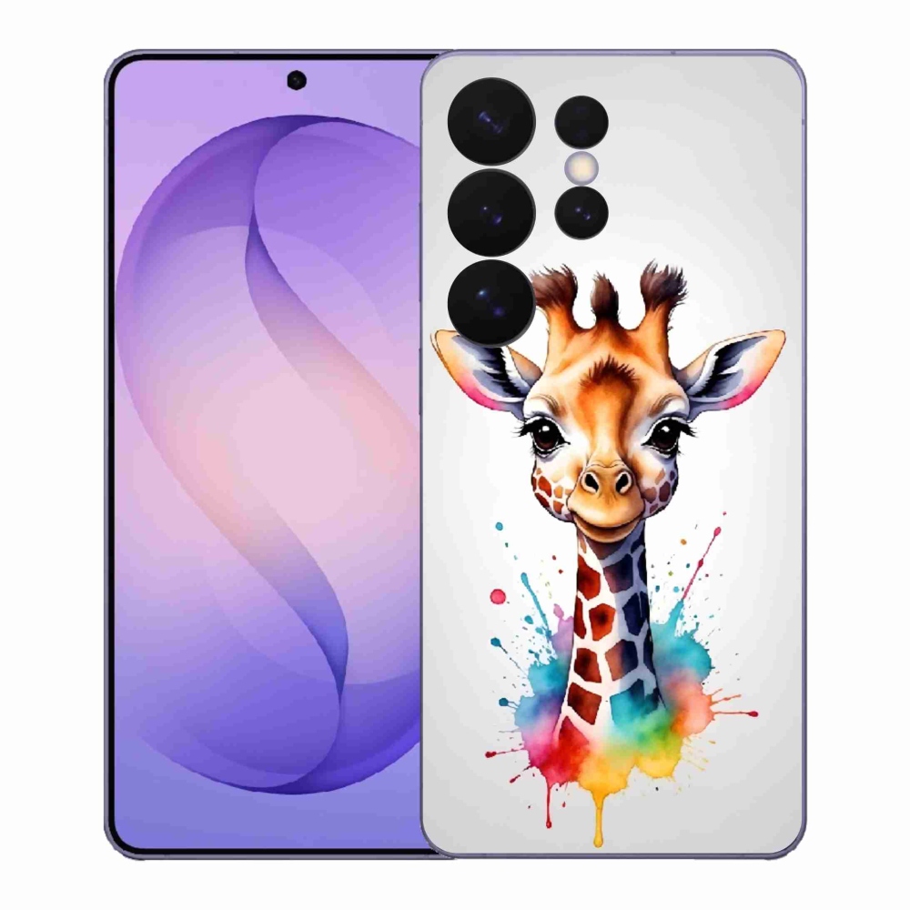 Zselés borítás mmCase Samsung Galaxy S26 Ultra - zsiráf 1