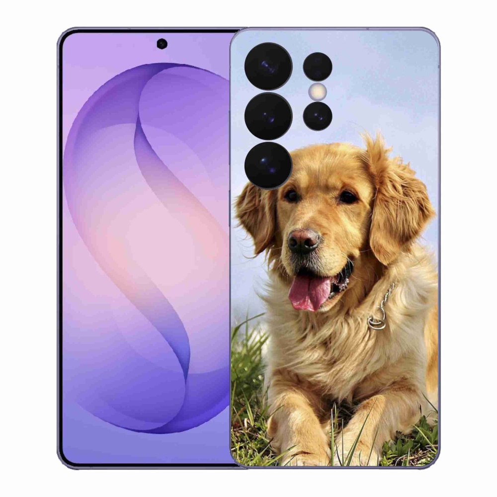 Gél borítás mmCase Samsung Galaxy S26 Ultra - arany retriever