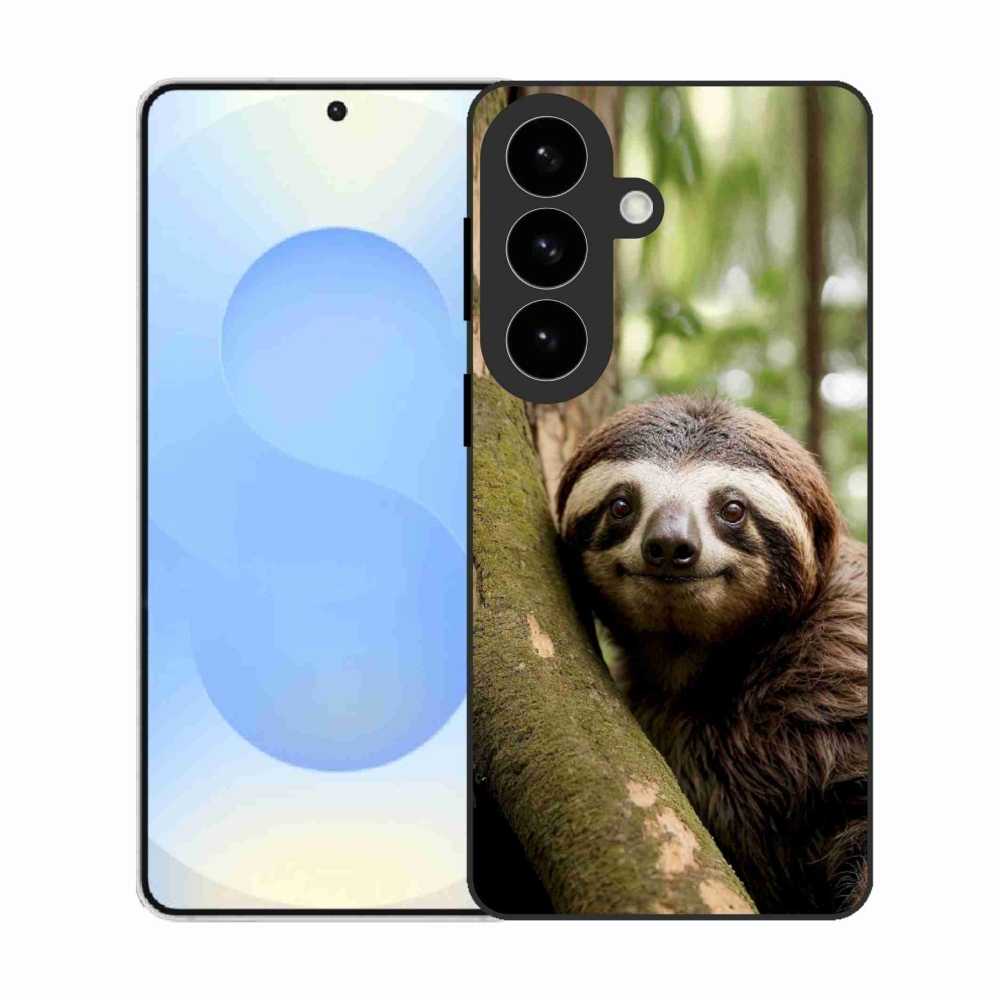 Gél borítás mmCase Samsung Galaxy S26 készülékhez - mosolygó lajhár