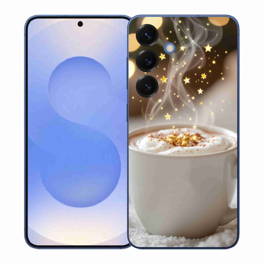 Gél borítás mmCase Samsung Galaxy S26+ készülékhez - Karácsonyi forró ital