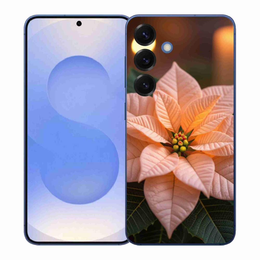 Gél borítás mmCase Samsung Galaxy S26+ készülékhez - mikulásvirág