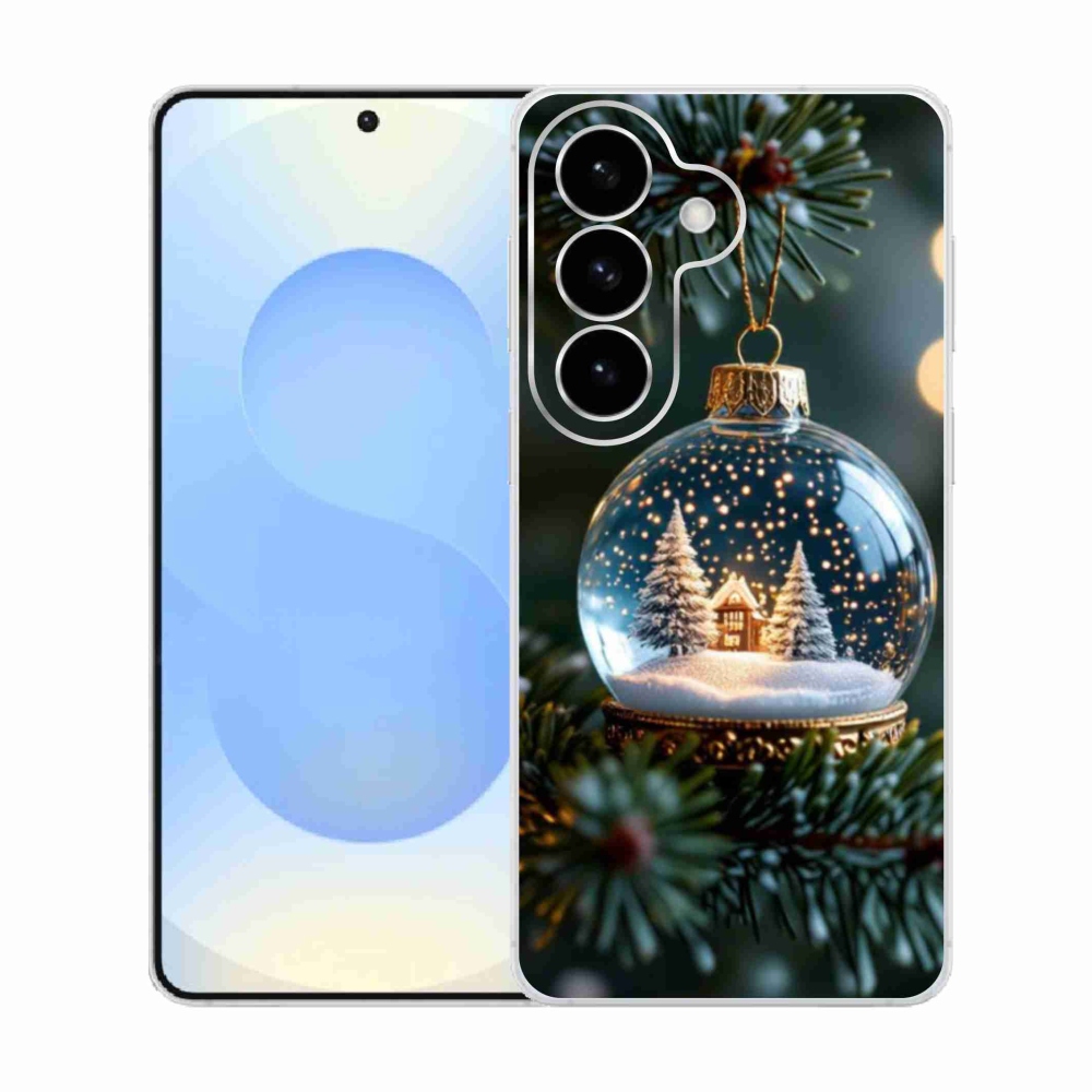 Gél borítás mmCase Samsung Galaxy S26 - Karácsonyi gömbök 2