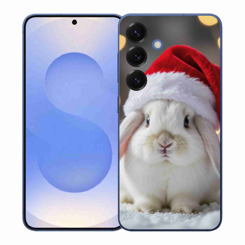 Gél borítás mmCase Samsung Galaxy S26+ - Karácsonyi nyúl