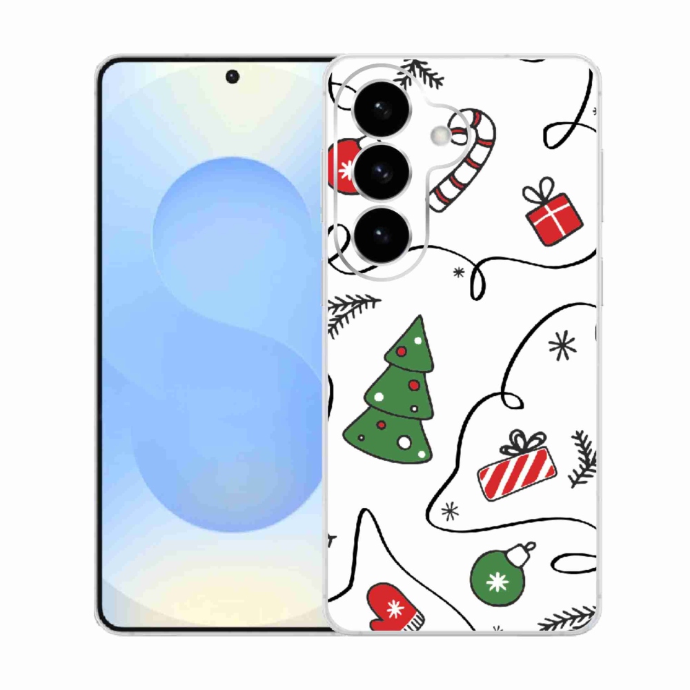 Gél borítás mmCase Samsung Galaxy S26 készülékhez - karácsonyi motívumok