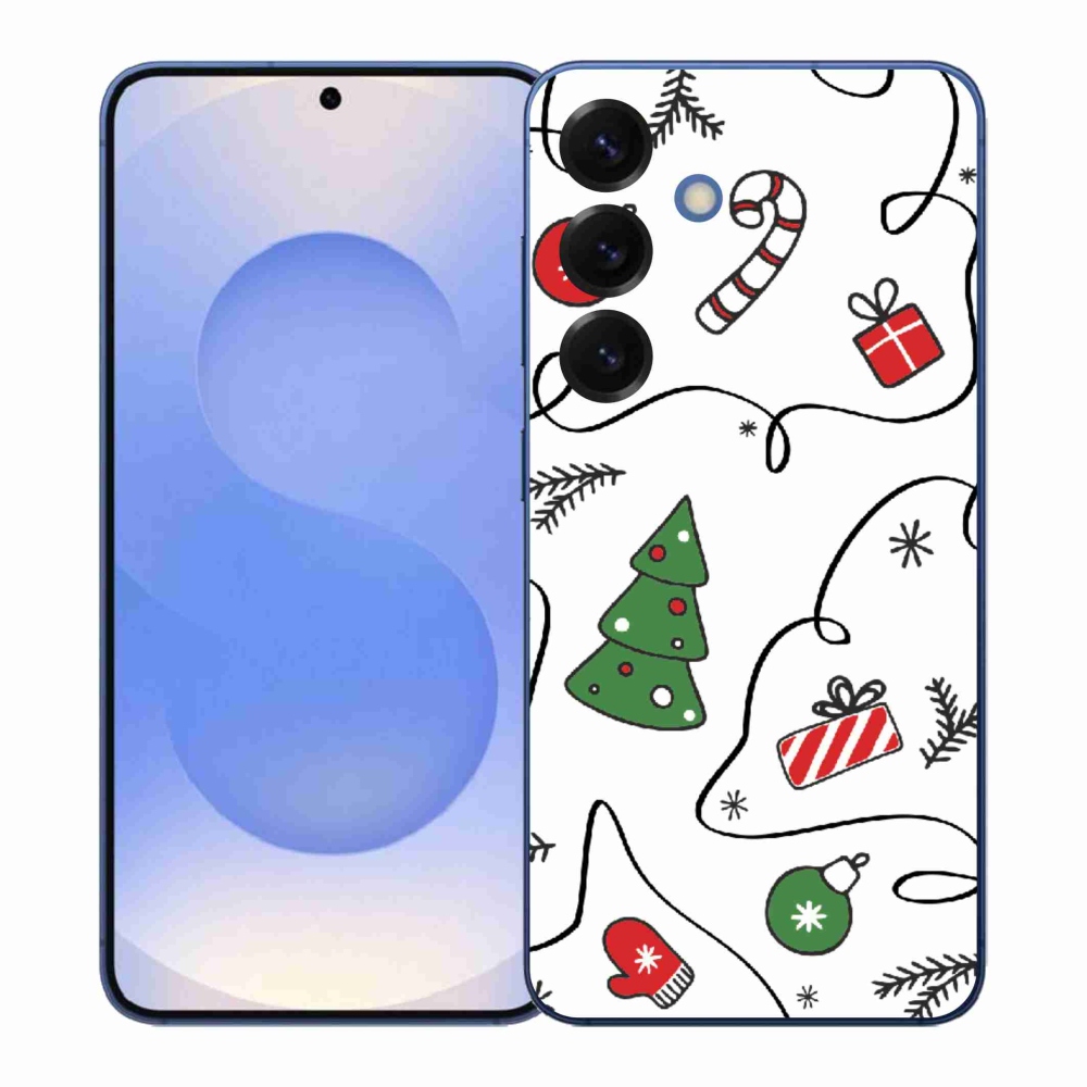 Gél borítás mmCase Samsung Galaxy S26+ készülékhez - karácsonyi motívumok